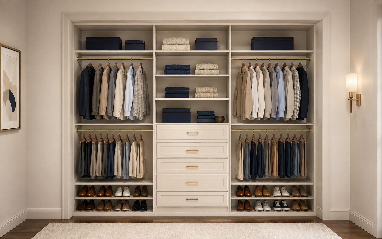Reach-In Closet design inspiration